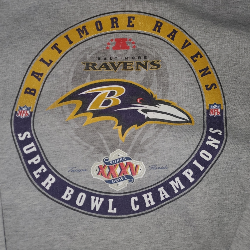 Vtg Nike Balrimore Ravens Crewneck